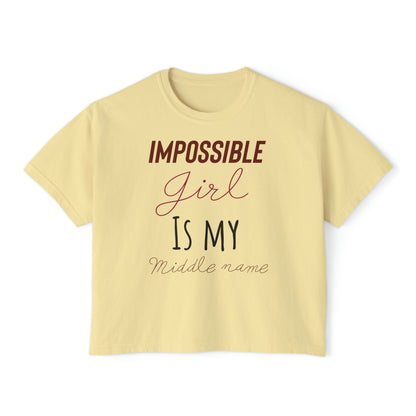 Impossible Boxy Tee