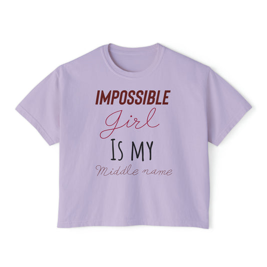Impossible Boxy Tee