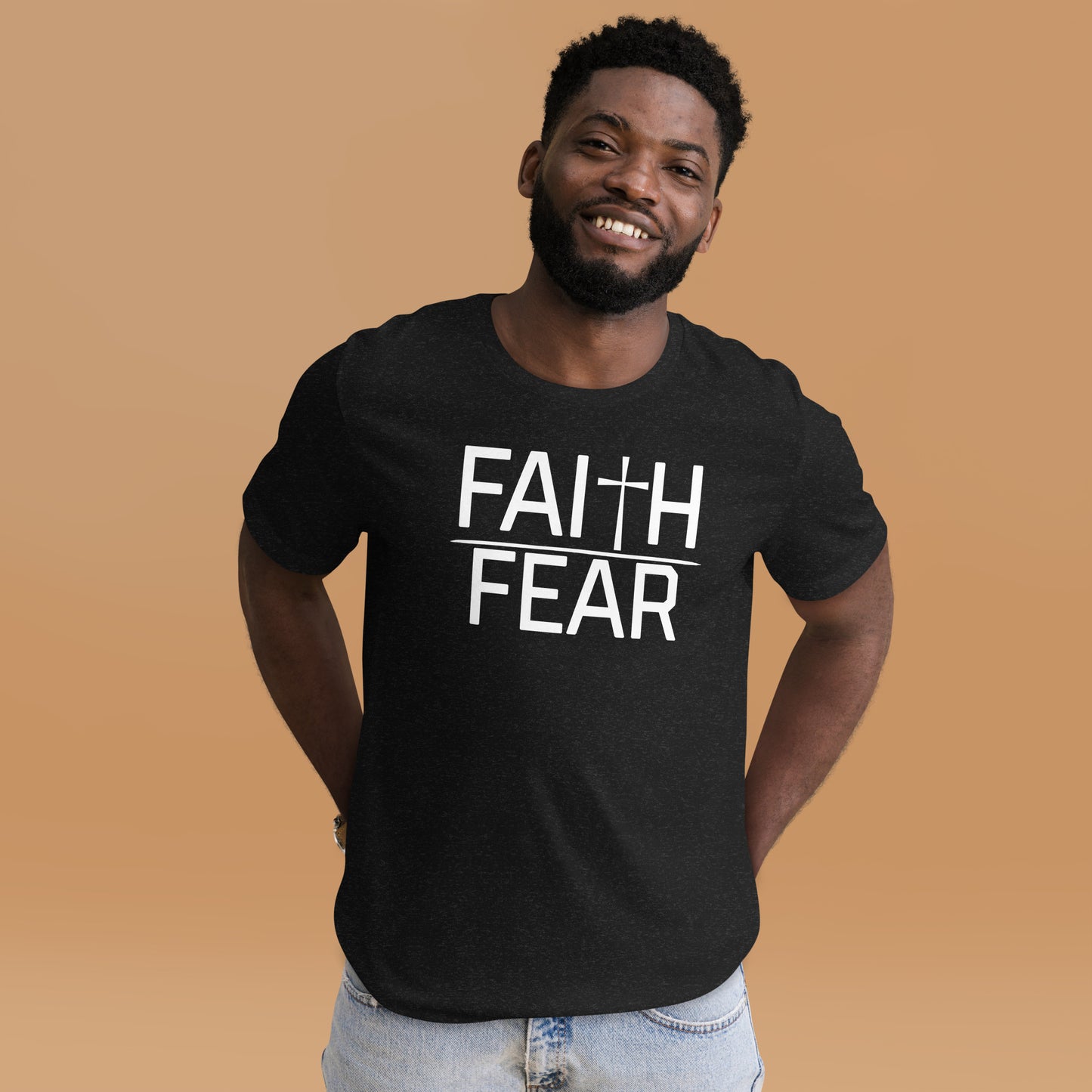Faith over fear t-shirt