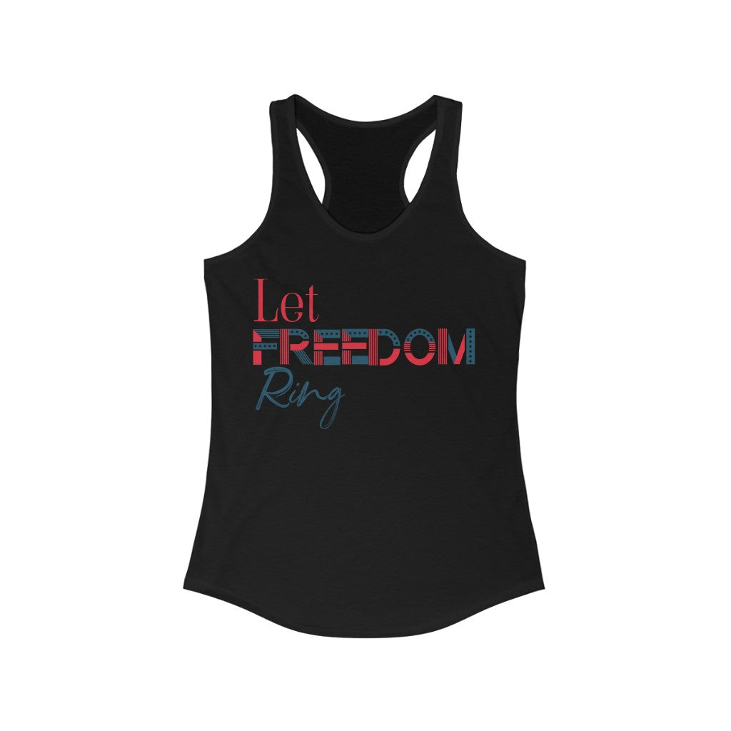 Let freedom ring tank top