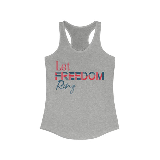 Let freedom ring tank top