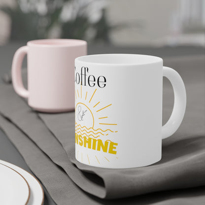 Coffee and sunshine mug