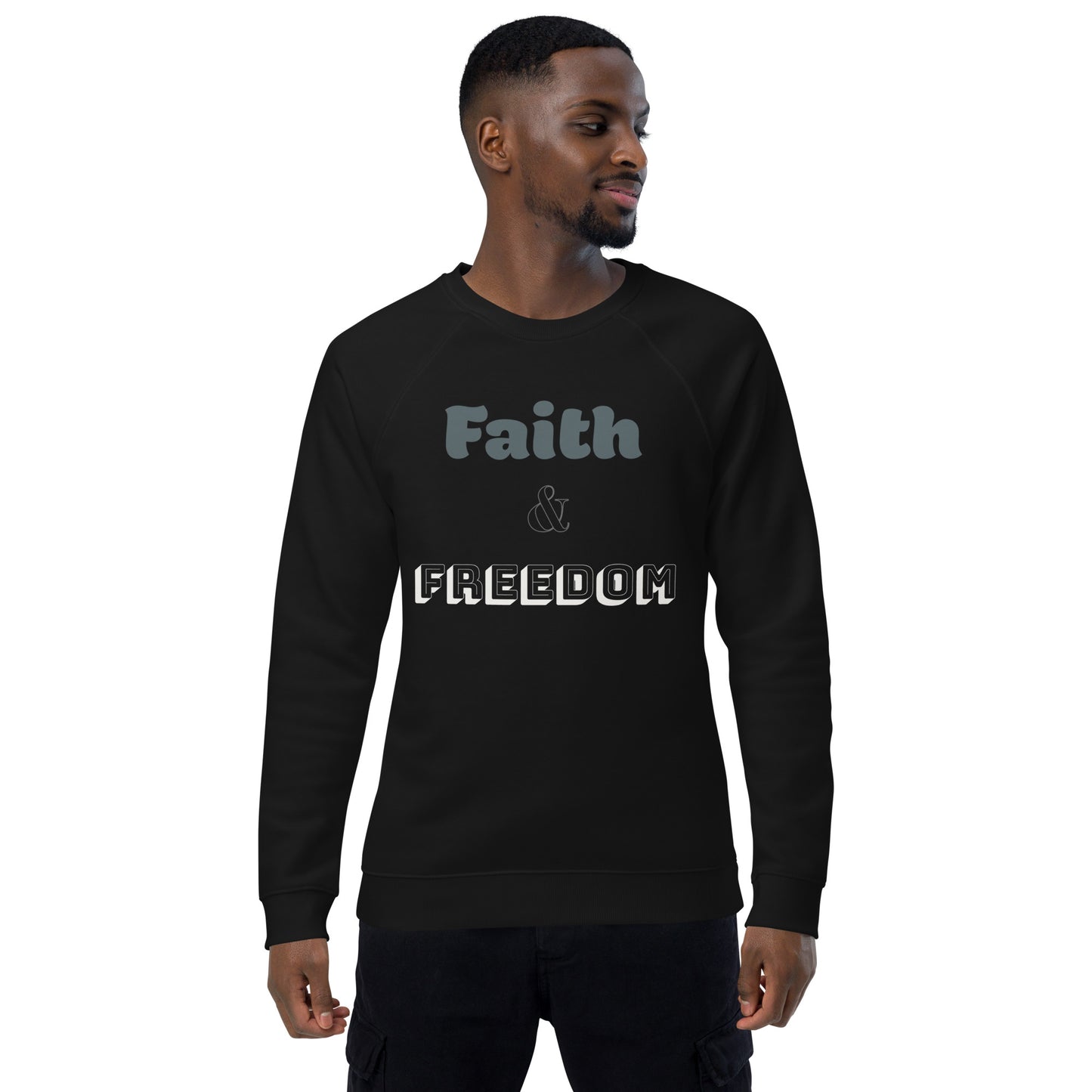Freedom and faith sweatshirt